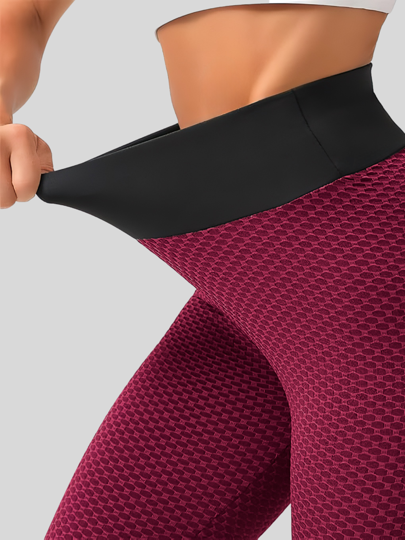 Foto 5 pulgar | Set De 2 Leggings De Mujer Mayones De Dama Deportivas Lic-04 Dos Colores Mallones Stretch