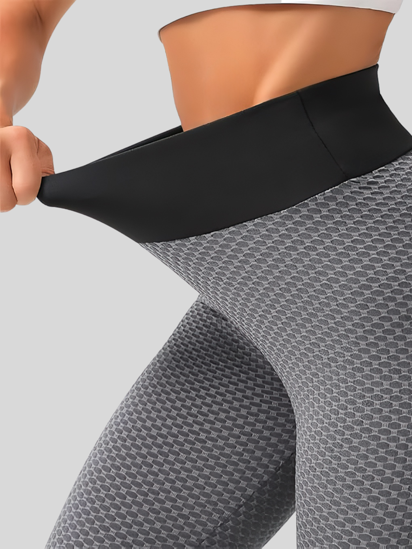 Foto 5 pulgar | Set De 2 Leggings De Mujer Mayones De Dama Deportivas Lic-04 Dos Colores Mallones Stretch