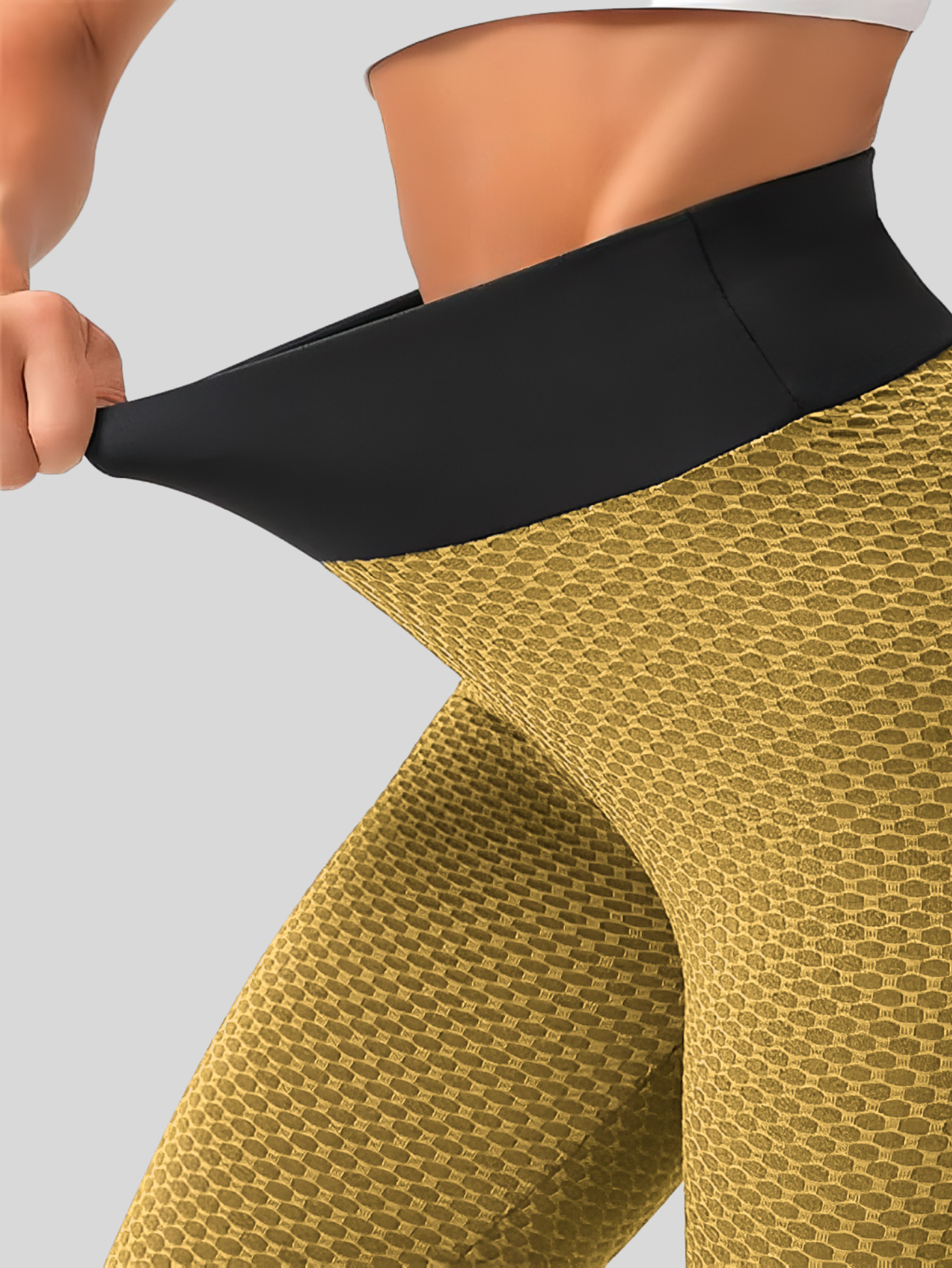 Foto 5 pulgar | Set De 2 Leggings De Mujer Mayones De Dama Deportivas Lic-04 Dos Colores Mallones Stretch