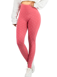 Foto 1 | Leggins De Mujer Mallones Dama Lic-0181 Rosa Mallas Deportivas O Casuales