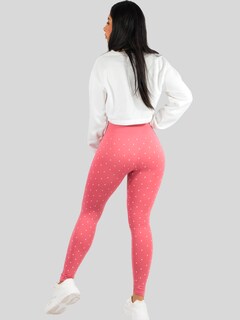 Foto 3 | Leggins De Mujer Mallones Dama Lic-0181 Rosa Mallas Deportivas O Casuales
