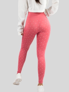 Foto 5 | Leggins De Mujer Mallones Dama Lic-0181 Rosa Mallas Deportivas O Casuales