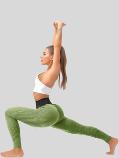 Foto 6 | Set De 2 Leggings De Mujer Mayones De Dama Deportivas Lic-04 Dos Colores Mallones Stretch