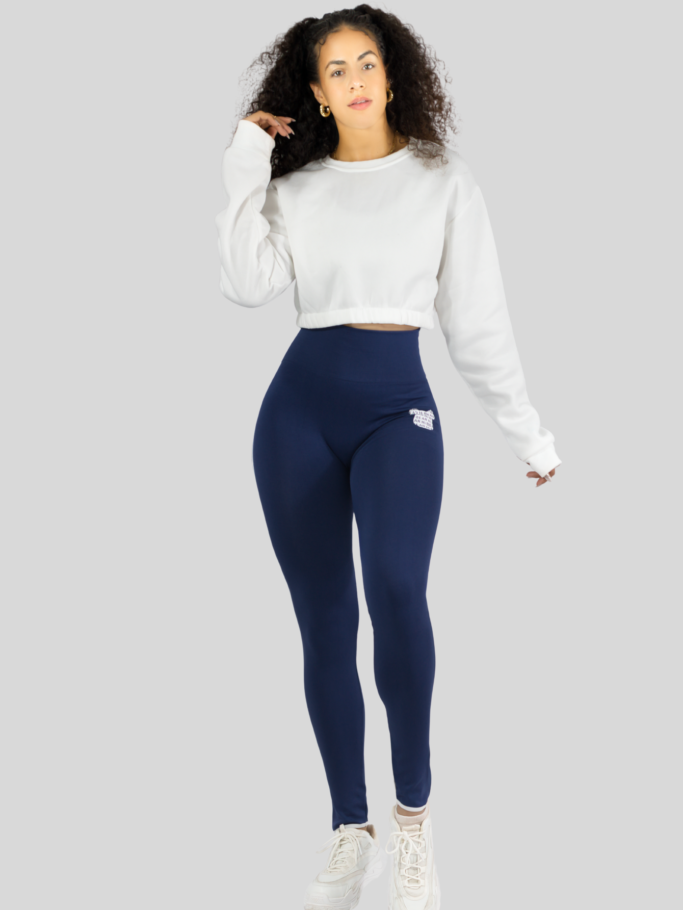 Foto 3 pulgar | Mallas Deportivas Mujer Legin Gym Lic-0175 Marino Legging Deportivo Mallones