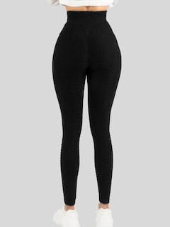 Foto 5 | Legins Deportivo Mujer Legging Gym Lic-0173 Negro Mallas Deportiva Mallones