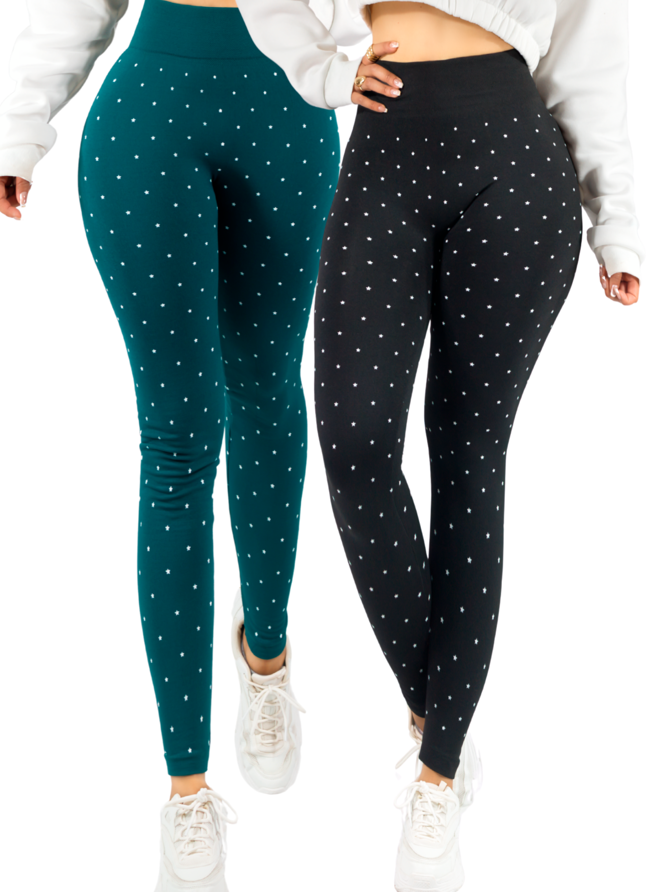 Foto 2 pulgar | Set De 2 Mallones Deportivos De Mujer Lic-0181 Dos Colores Leggings Termicos