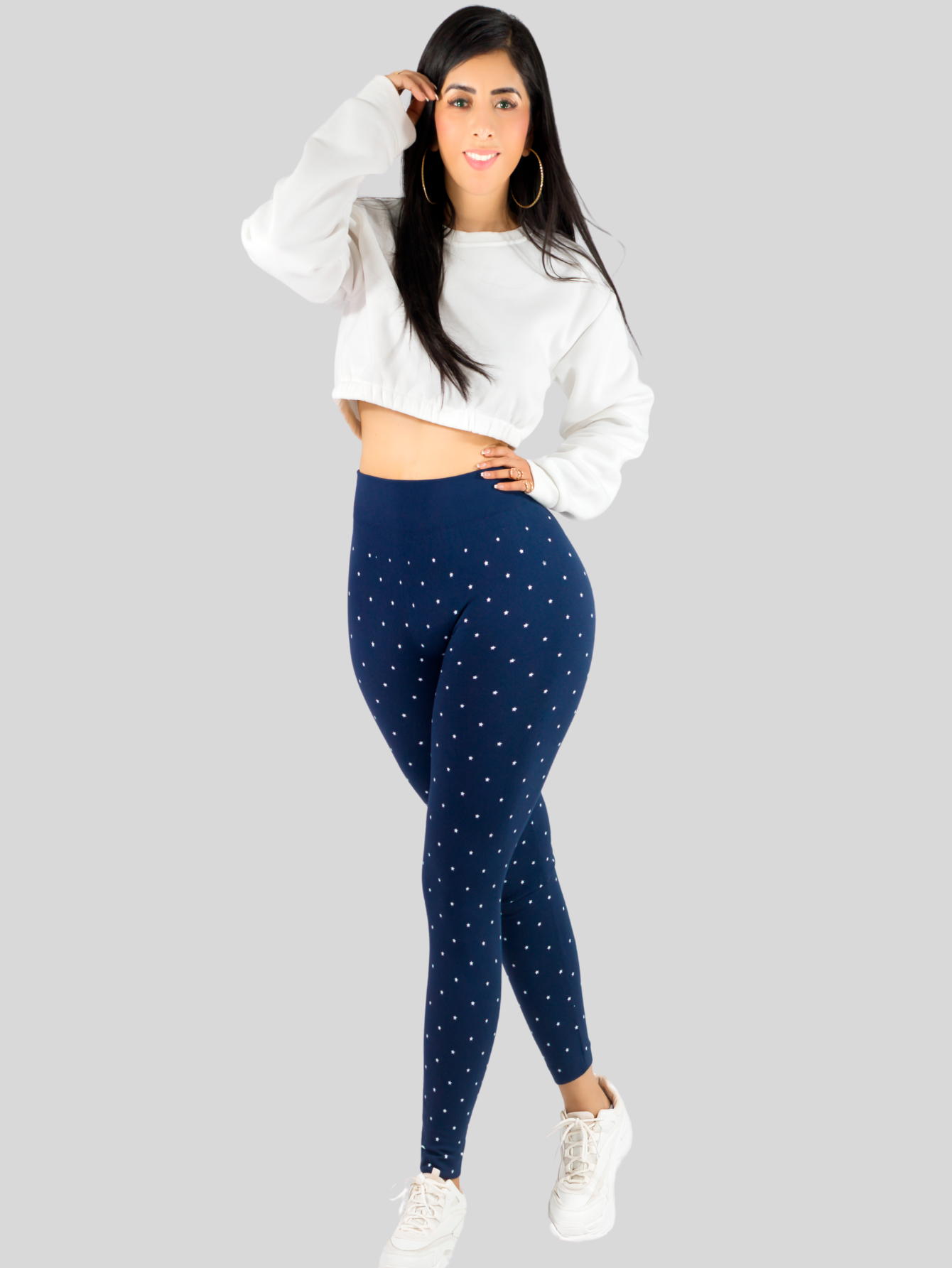 Foto 2 | Set De 2 Mallones Deportivos De Mujer Lic-0181 Dos Colores Leggings Termicos