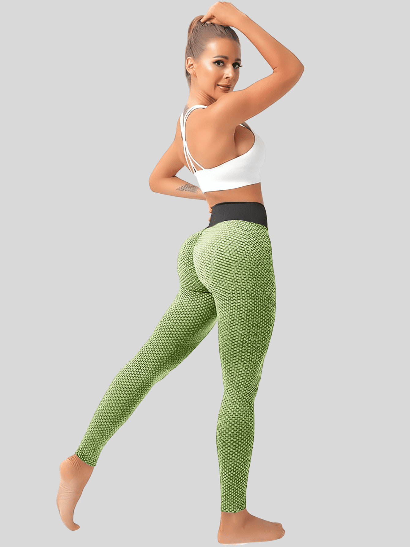 Foto 6 pulgar | Set 3 Mallones Mujer Leggings Stretch Leggins Lic-04-px3 Varios Colores Mayon Mallas