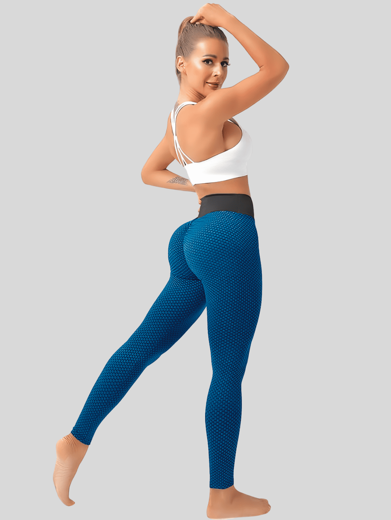 Foto 6 pulgar | Set 3 Mallones Mujer Leggings Stretch Leggins Lic-04-px3 Varios Colores Mayon Mallas