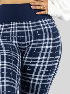 Foto 6 | Legging De Dama Stretch Mallas Deportivas Lic-0185 Marino Mallones De Mujer
