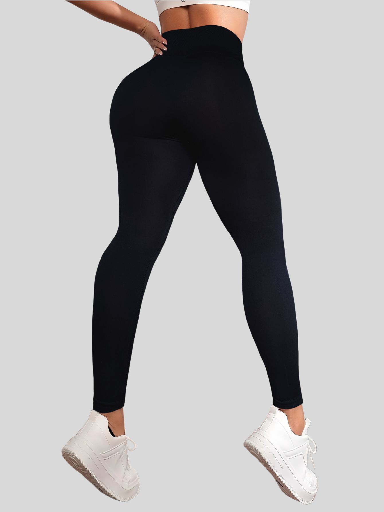Foto 8 pulgar | Set De 4 Leggings Térmico De Mujer Lic-071 Varios Colores Afelpado