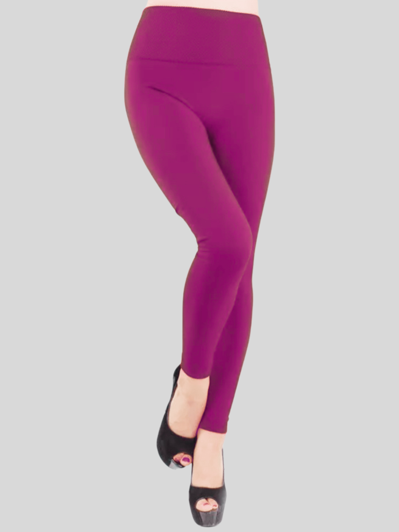 Foto 5 pulgar | Set De 4 Leggings Térmico De Mujer Lic-071 Varios Colores Afelpado