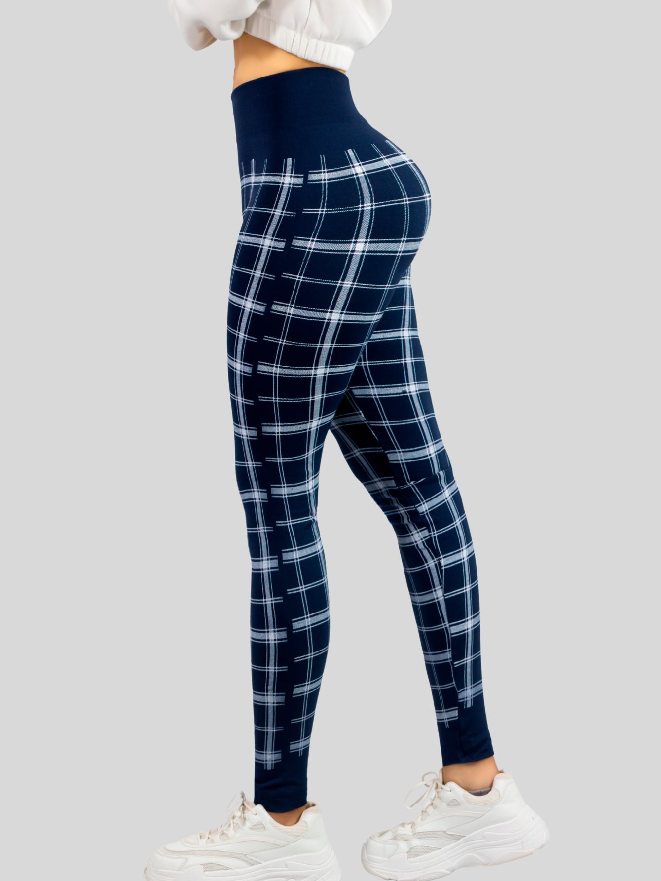 Foto 5 pulgar | Set 2 Leggings Mujer Mayones Lic-0183-px2 Variedad De Colores Mallones Stretch Cómodos
