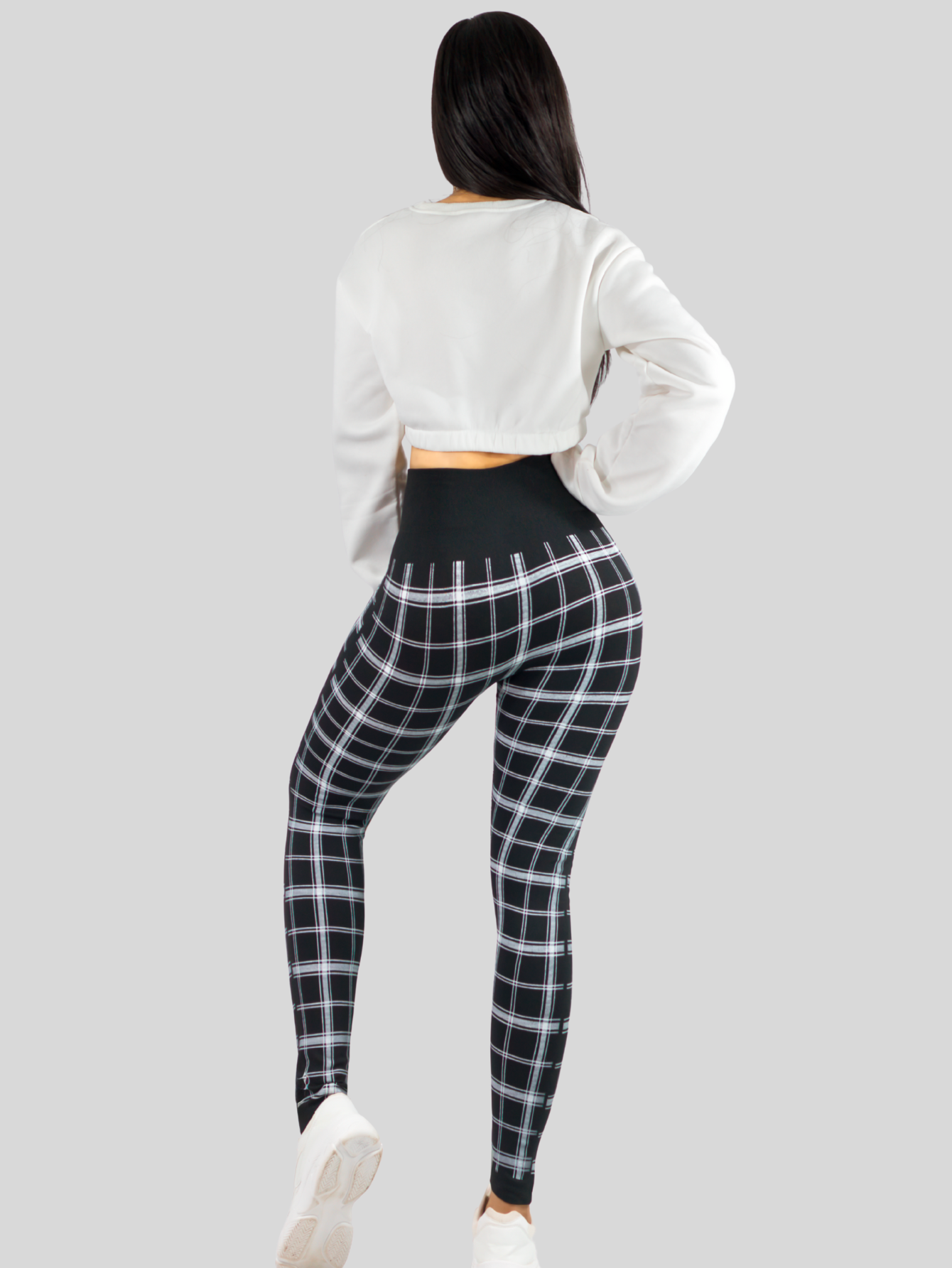 Foto 8 pulgar | Set 2 Leggings Mujer Mayones Lic-0183-px2 Variedad De Colores Mallones Stretch Cómodos