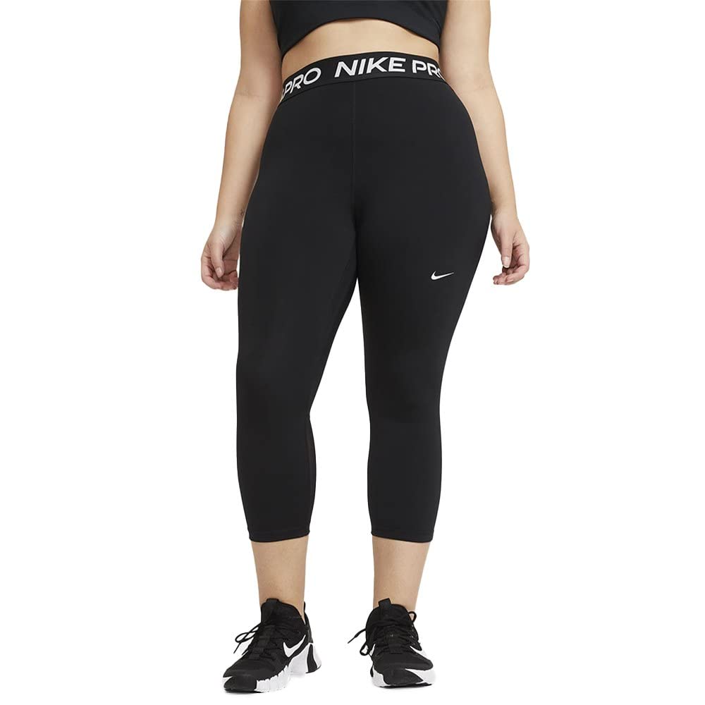 Leggins Nike Pro 365 Crops Negros para Mujer - Venta Internacional