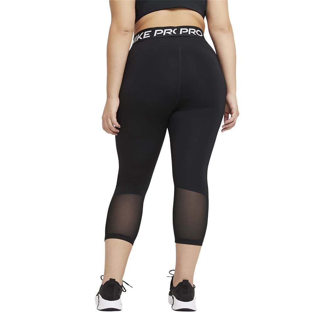 Foto 3 pulgar | Leggins Nike Pro 365 Crops Negros para Mujer - Venta Internacional