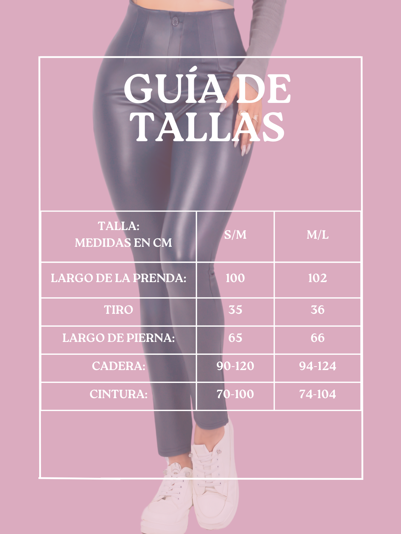 Foto 8 pulgar | Legging Mujer Vinipiel Imitación Cuero Lic-0180 Gris Tiro Alto Casual