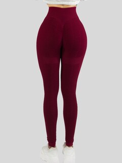 Foto 5 | Leggings Mujer Push Up Lic-0176 Vono Mallas Deportivas Texturizada Stretch