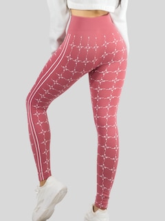 Foto 5 | Leggins De Mujer Mallones Dama Lic-0182 Rosa Mallas Deportivas O Casuales