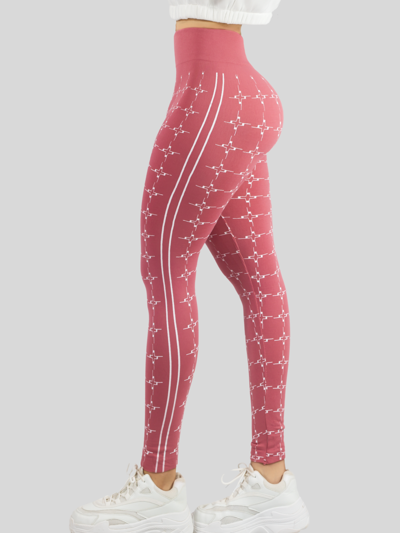 Foto 5 pulgar | Set 2 Leggings Mujer Mayones Lic-0182-px2 Variedad De Colores Mallones Stretch Cómodos