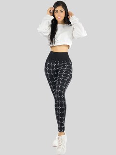 Foto 6 | Set 2 Leggings Mujer Mayones Lic-0182-px2 Variedad De Colores Mallones Stretch Cómodos