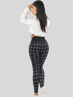 Foto 7 | Set 2 Leggings Mujer Mayones Lic-0182-px2 Variedad De Colores Mallones Stretch Cómodos