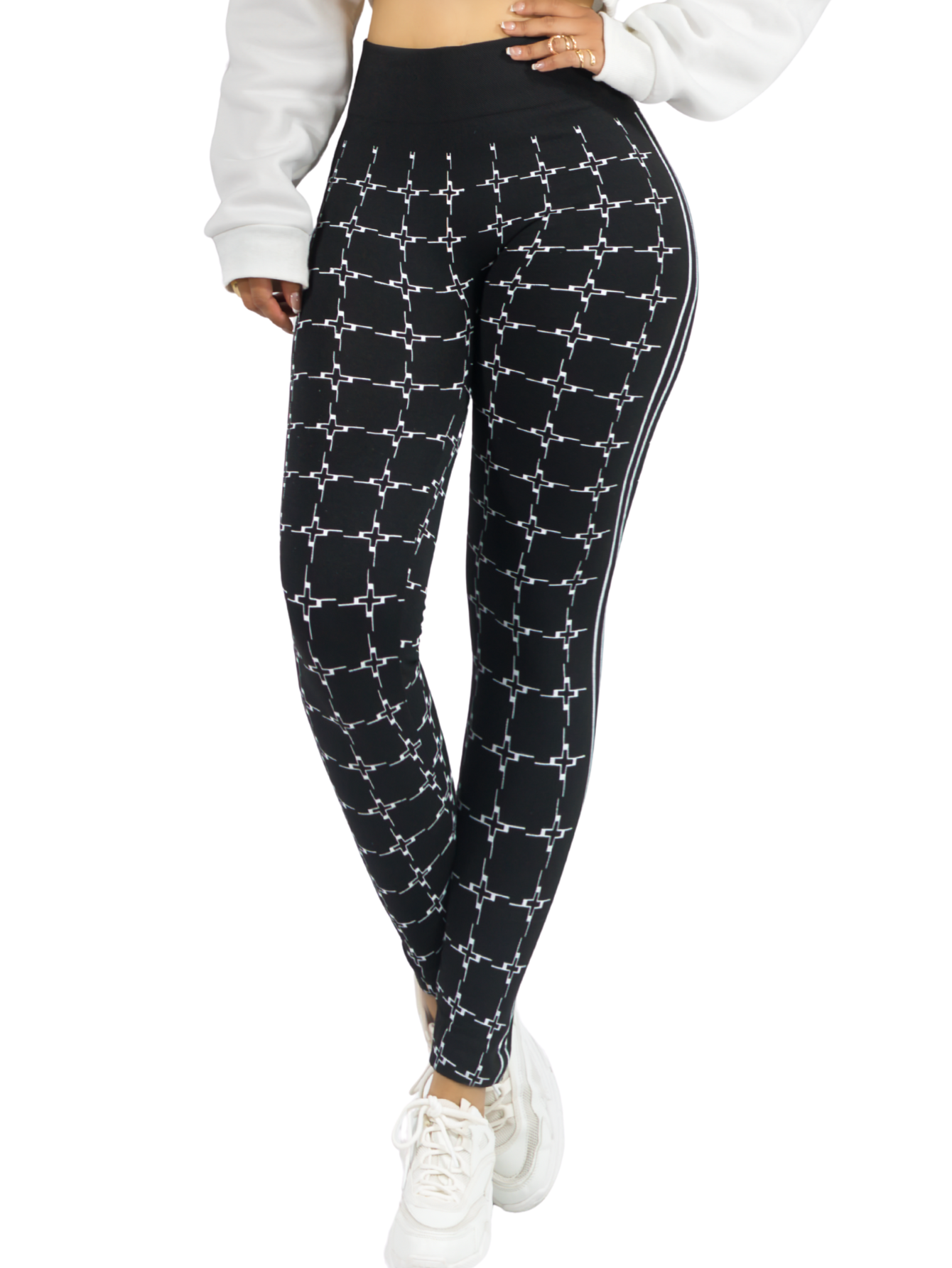 Foto 2 pulgar | Leggins De Mujer Mallones Dama Lic-0182 Negro Mallas Deportivas O Casuales