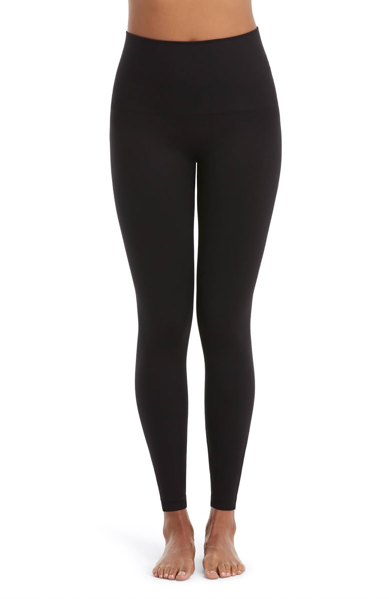 Leggins Spanx, Cómodos Y Sin Costuras, Atléticos, Negros, Talla M - Venta Internacional.