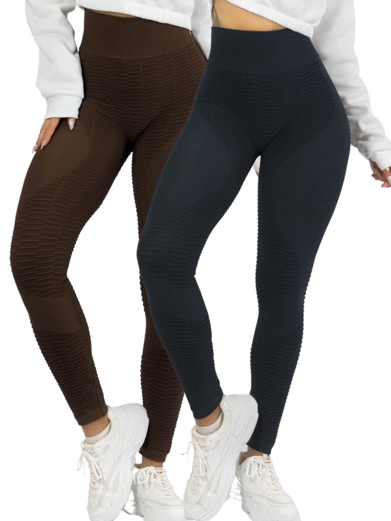Foto 2 pulgar | Set De 2 Legging Mujer Mallones Leggins Mayon Lic-0185-px2 Variedad De Colores Mallas Térmico