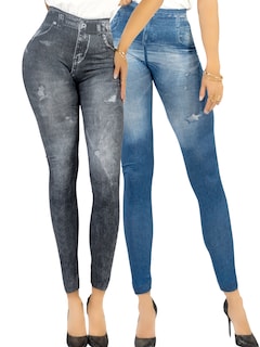 Foto 1 | Leggins Fit para Mujer 2 Pack