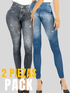 Foto 5 | Leggins Fit para Mujer 2 Pack