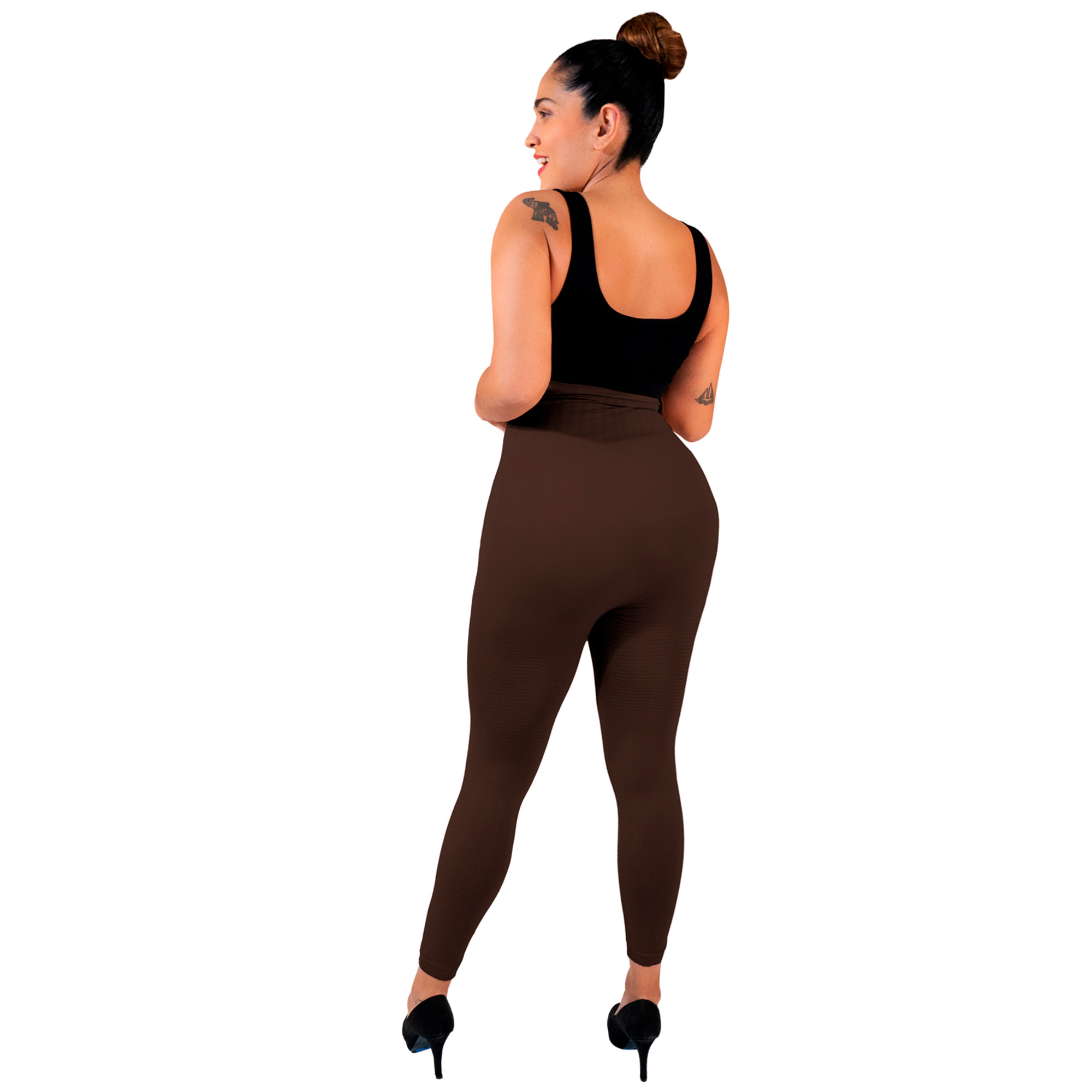 Foto 4 pulgar | Legging Faja Alta 6006