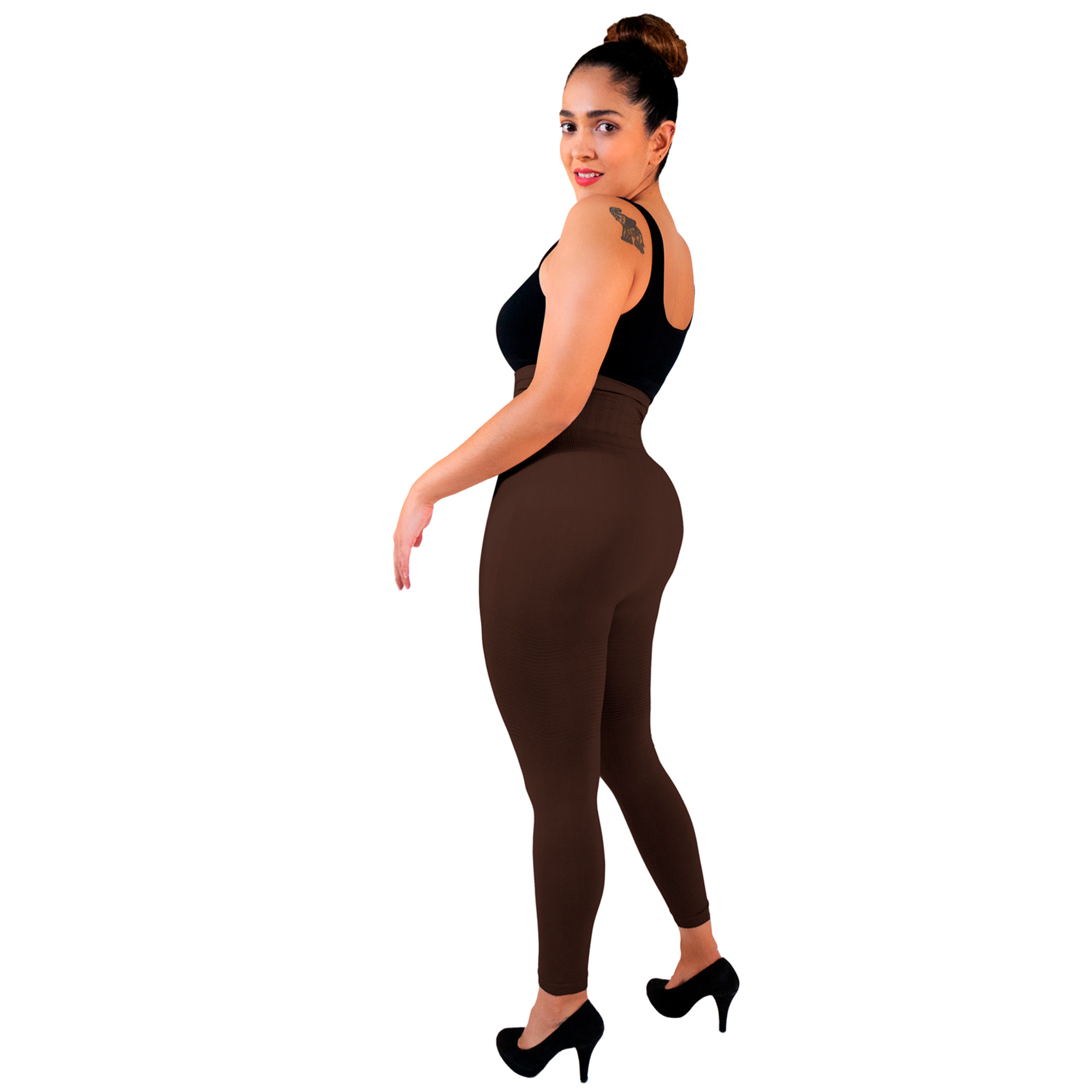 Foto 5 pulgar | Legging Faja Alta 6006