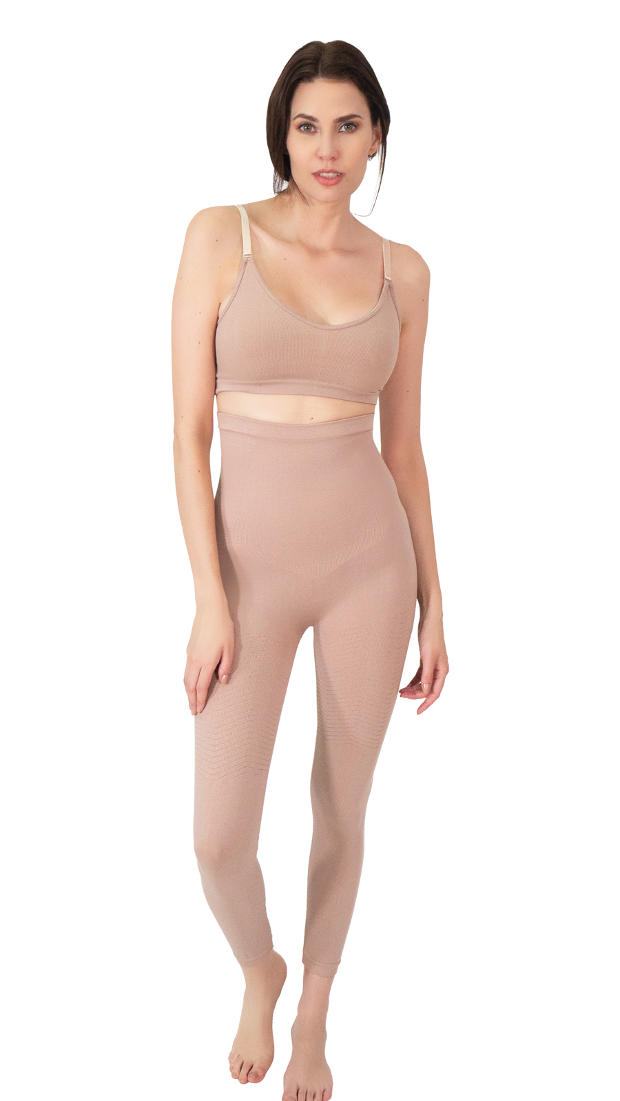 Foto 2 pulgar | Legging Faja Alta 6006