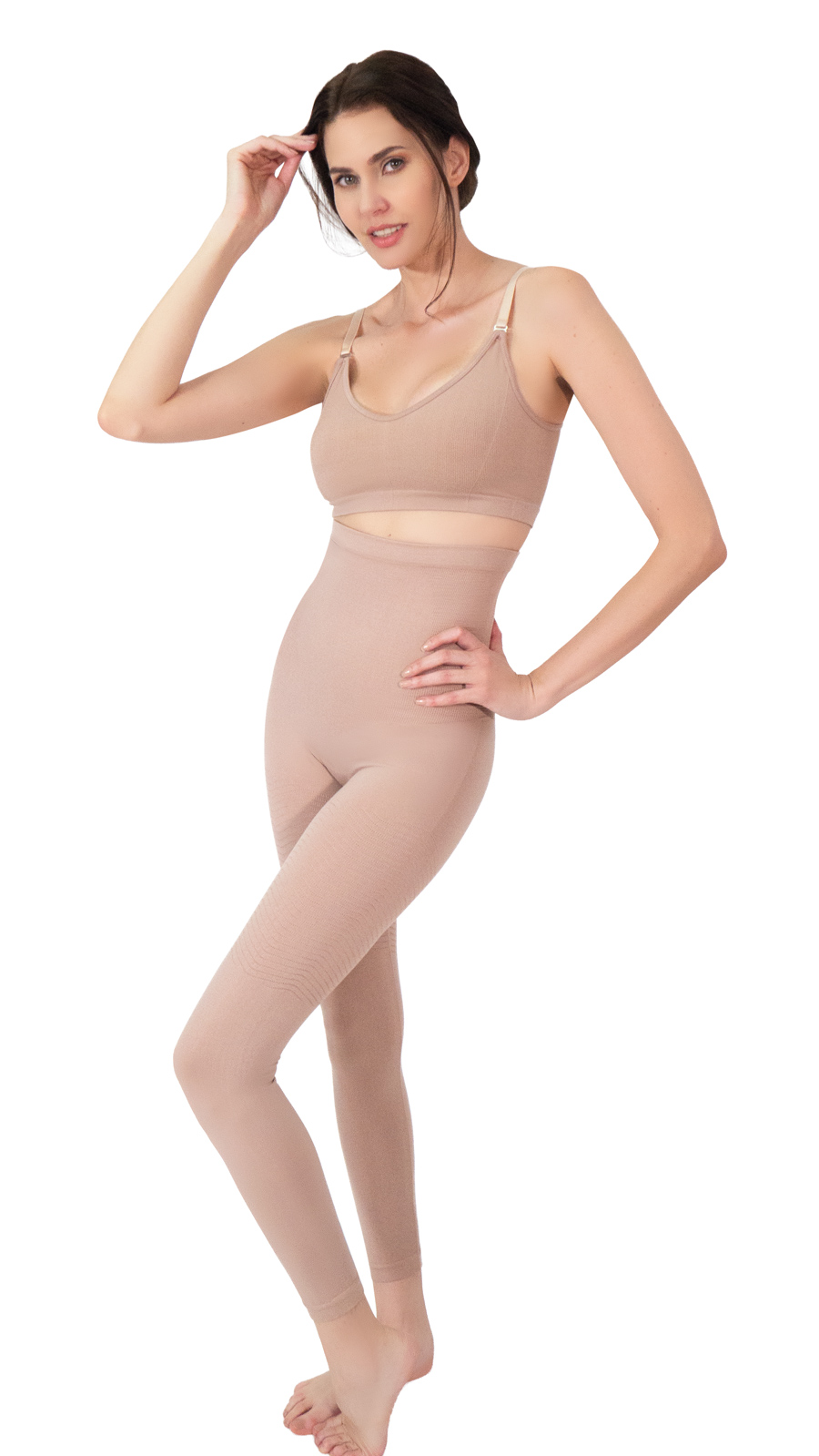Foto 3 pulgar | Legging Faja Alta 6006