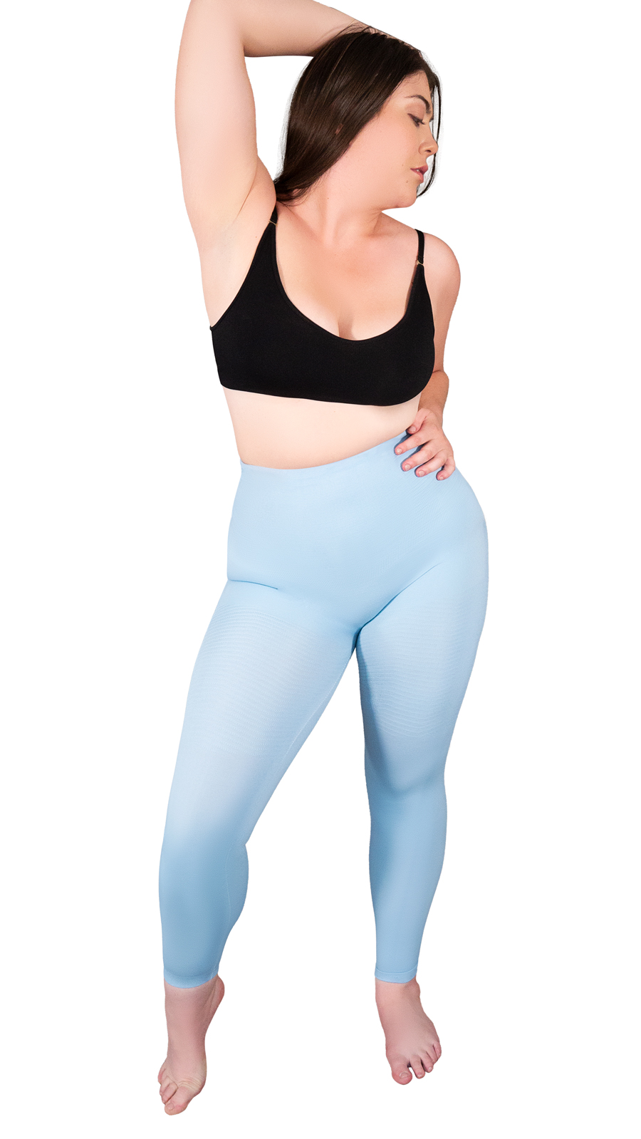 Foto 2 pulgar | Legging Faja Alta 6006