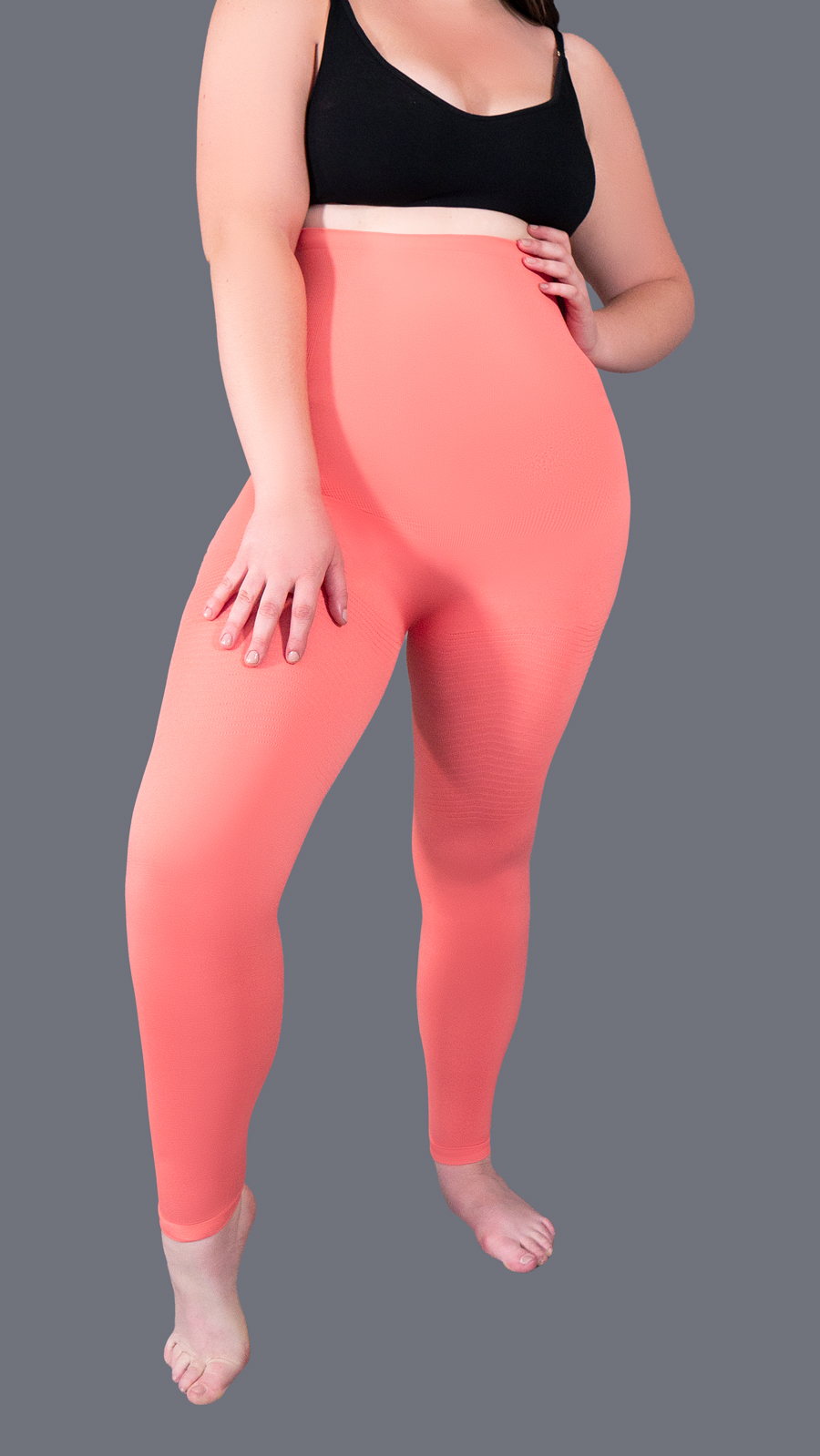 Foto 2 pulgar | Legging Faja Alta 6006