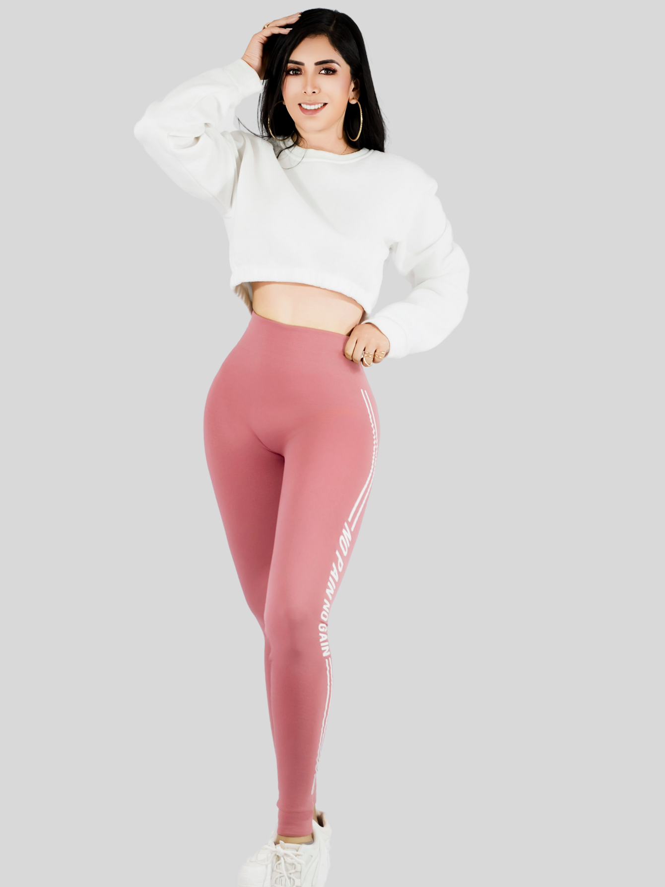 Foto 3 pulgar | Set De 2 Legging Mujer Mallones Leggins Mayon Lic-0191-px2 Variedad De Colores Mallas Térmico