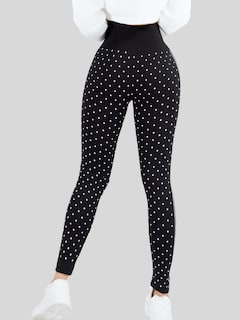 Foto 5 | Legging De Dama Stretch Mallas Deportivas Lic-0190 Negro Mallones De Mujer