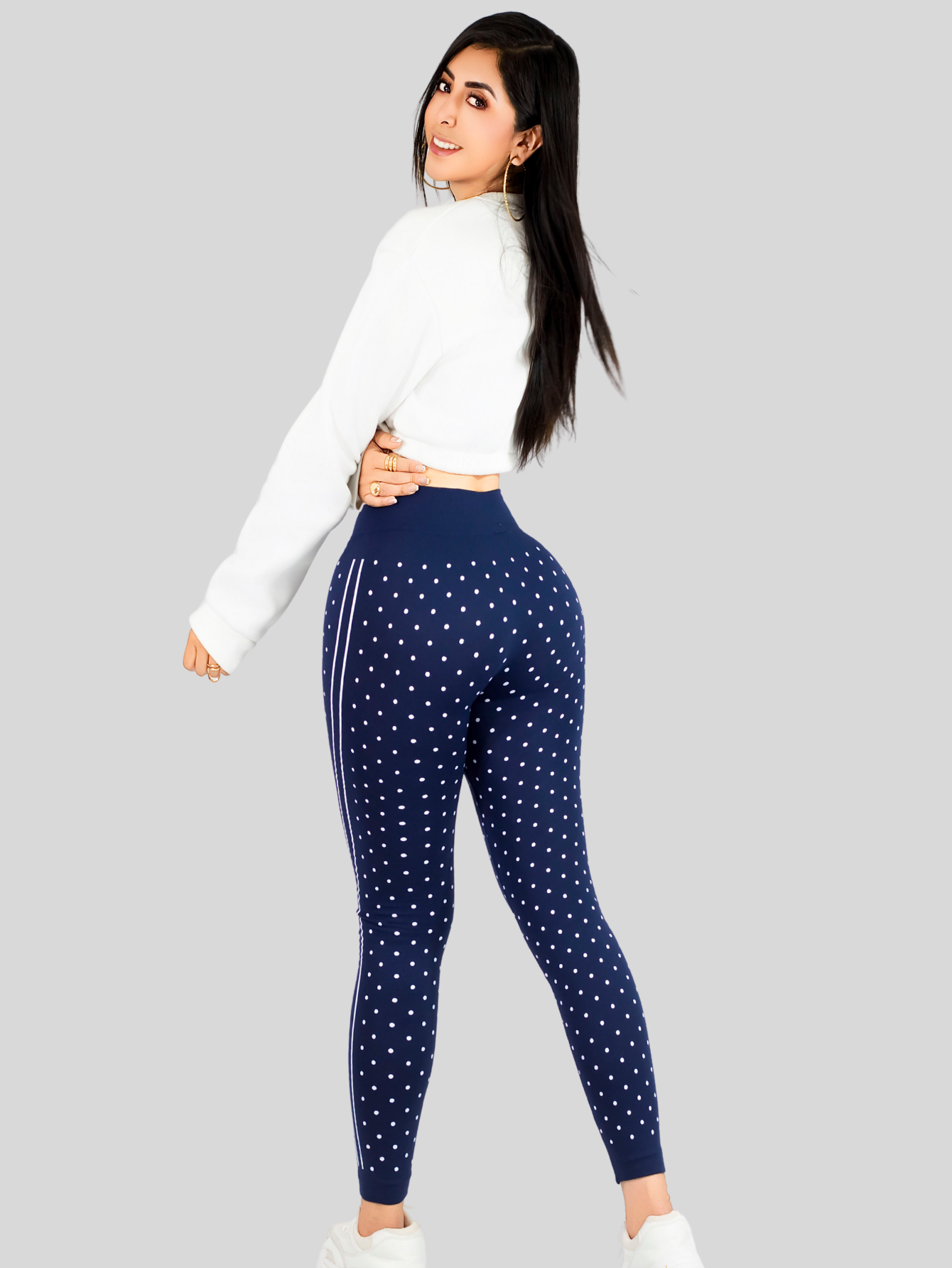 Foto 4 pulgar | Set De 2 Legging Mujer Mallones Leggins Mayon Lic-0190-px2 Variedad De Colores Mallas Térmico