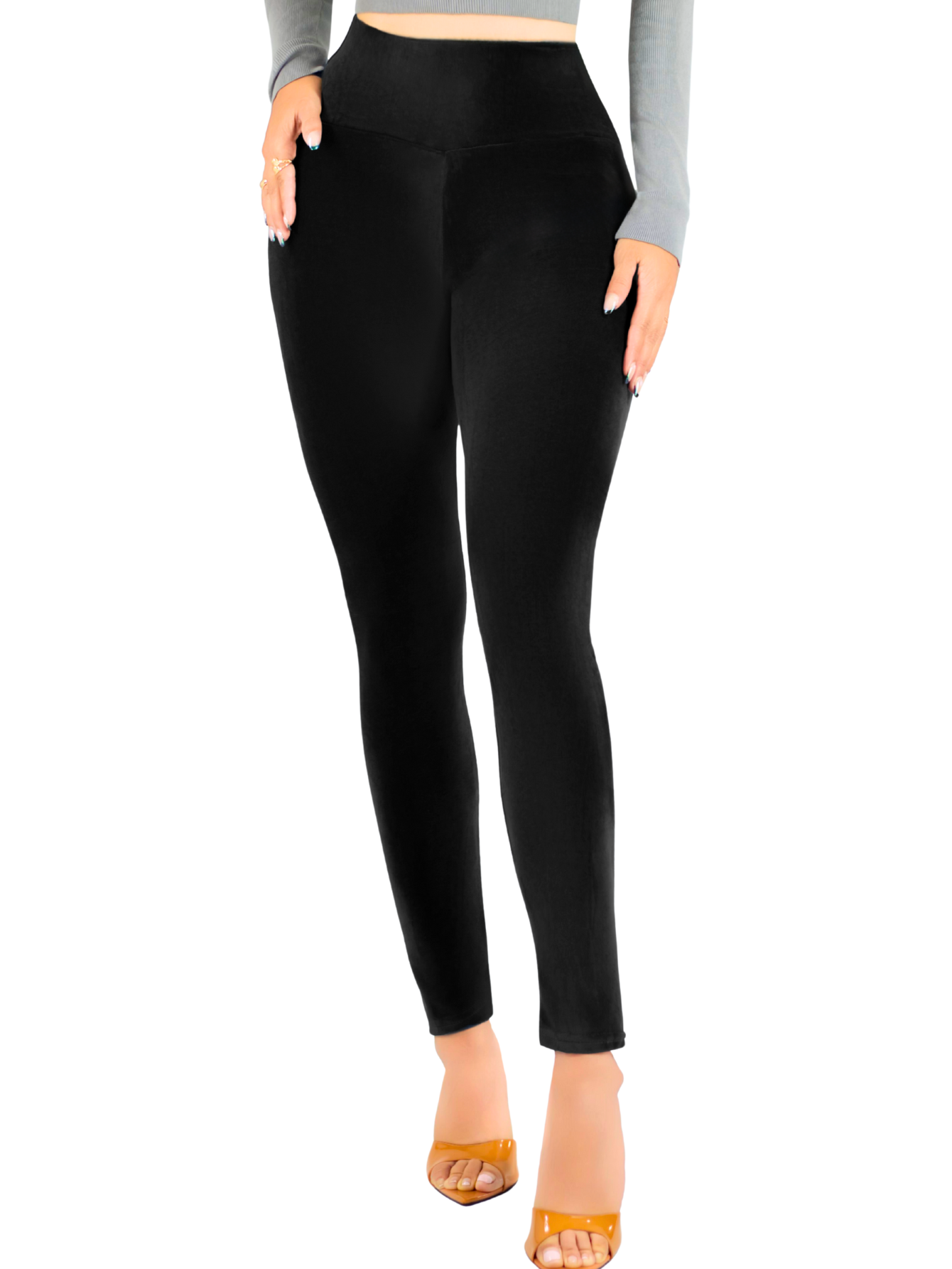 Foto 2 pulgar | Legging Mujer Mallones Leggins Mayon Lic-0201 Negro Mallas Térmico