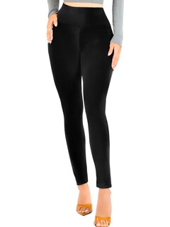 Foto 1 | Legging Mujer Mallones Leggins Mayon Lic-0201 Negro Mallas Térmico
