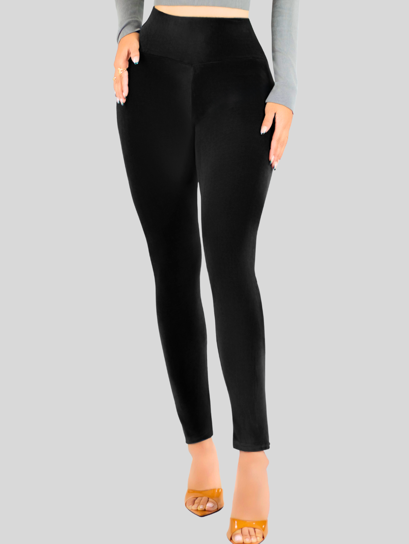 Foto 7 pulgar | Legging Mujer Mallones Leggins Mayon Lic-0201 Negro Mallas Térmico