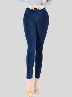 Foto 6 | Legging Mujer Mallones Leggins Mayon Lic-0201 Marino Mallas Térmico