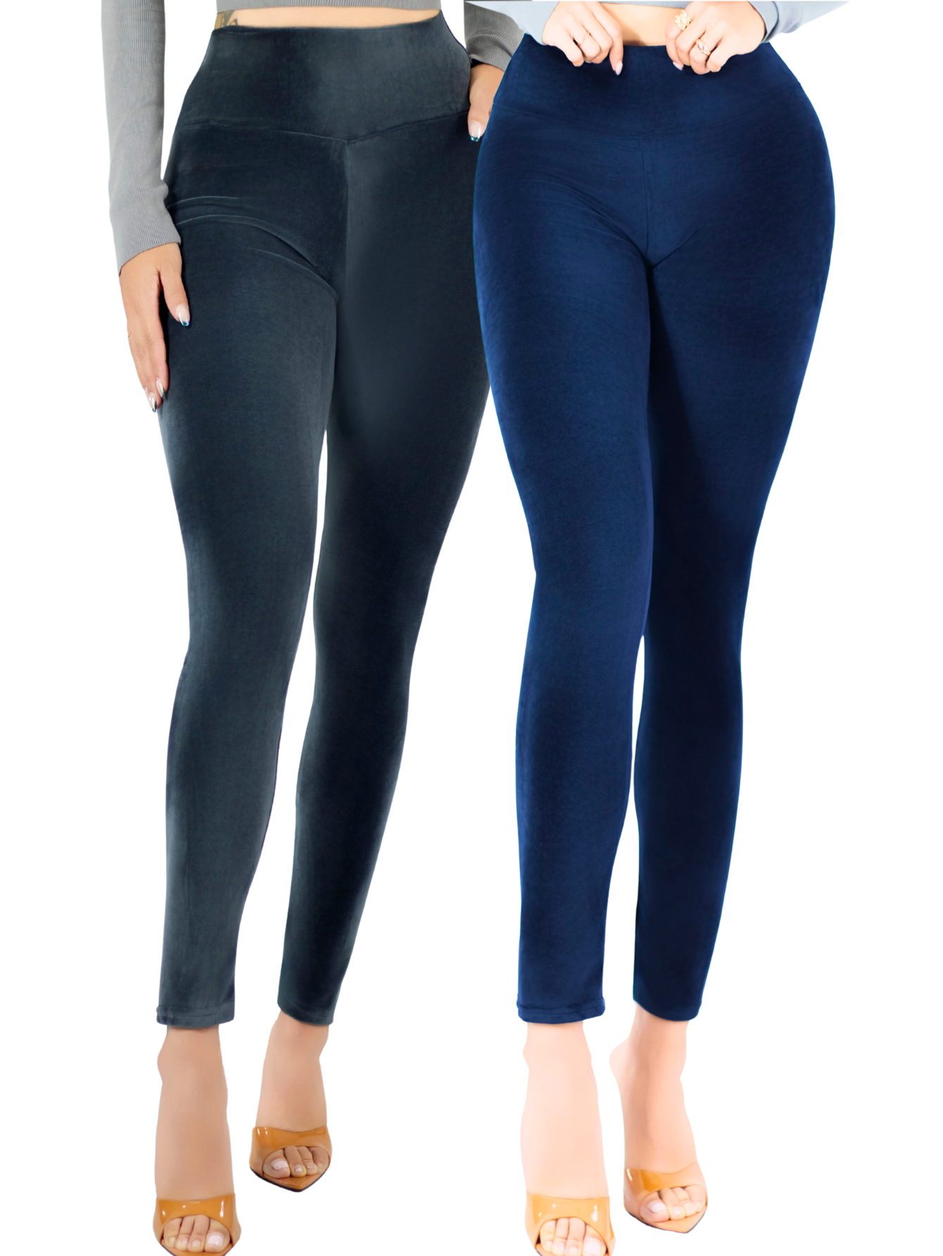 Foto 1 | Set De 2 Legging Mujer Mallones Leggins Mayon Lic-0201 Variedad De Colores Mallas Térmico