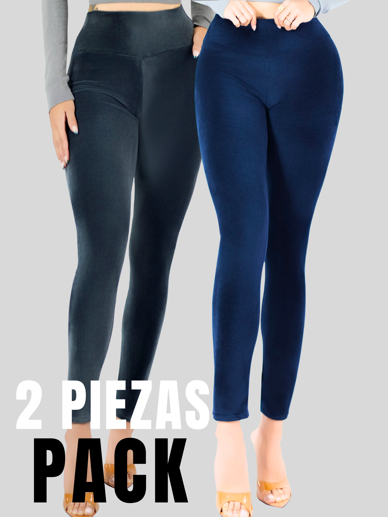 Foto 6 pulgar | Set De 2 Legging Mujer Mallones Leggins Mayon Lic-0201 Variedad De Colores Mallas Térmico