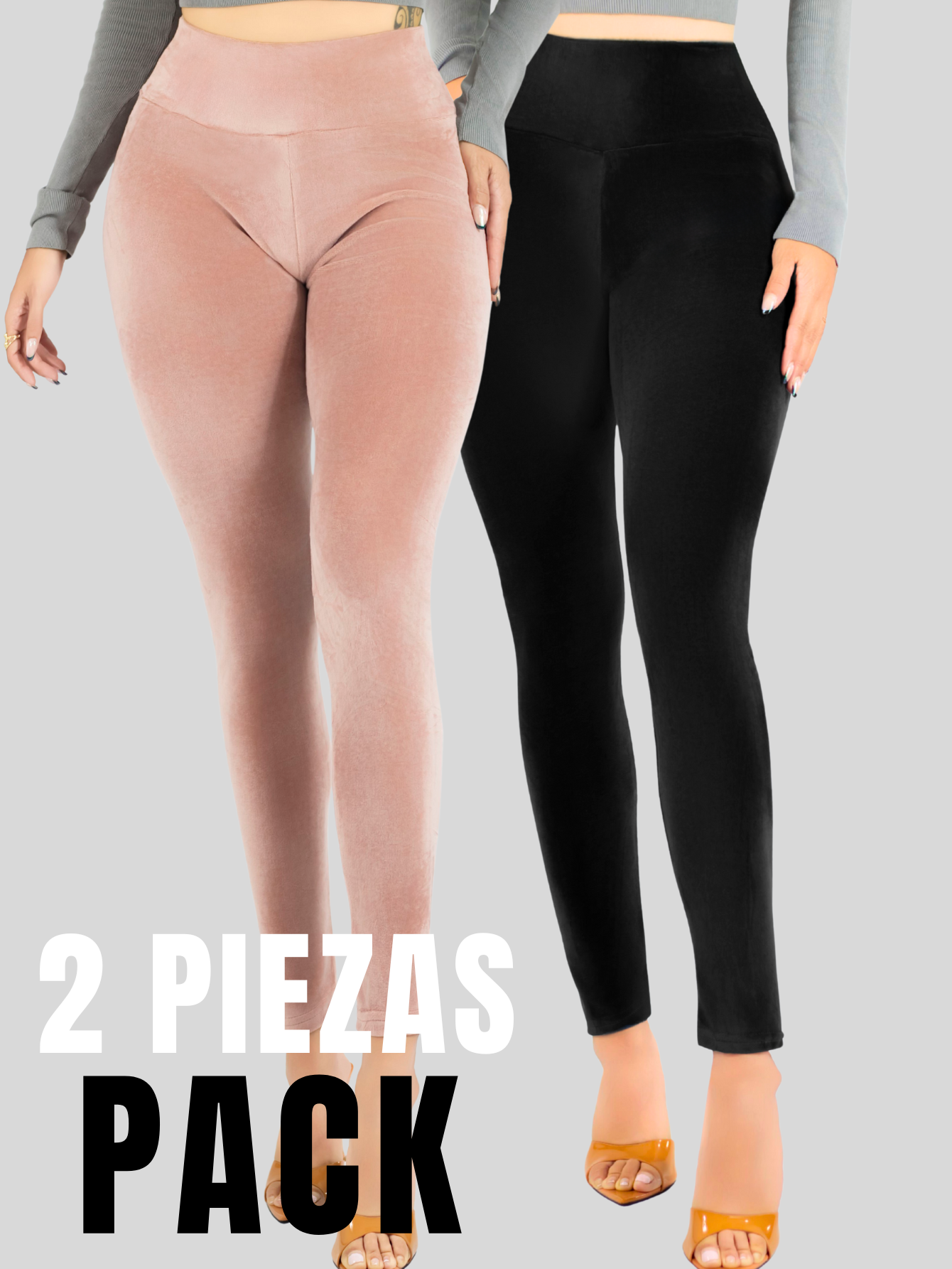 Foto 6 pulgar | Set De 2 Legging Mujer Mallones Leggins Mayon Lic-0201 Variedad De Colores Mallas Térmico