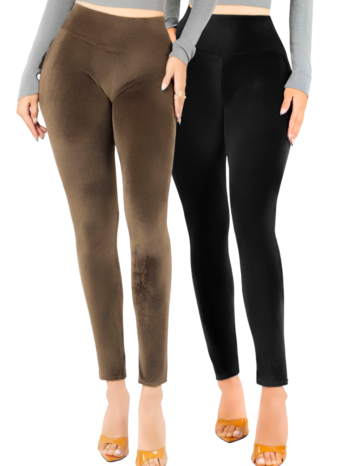 Foto 1 | Set De 2 Legging Mujer Mallones Leggins Mayon Lic-0201 Variedad De Colores Mallas Térmico
