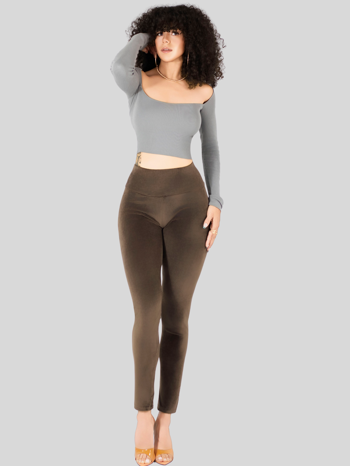 Foto 2 | Set De 2 Legging Mujer Mallones Leggins Mayon Lic-0201 Variedad De Colores Mallas Térmico