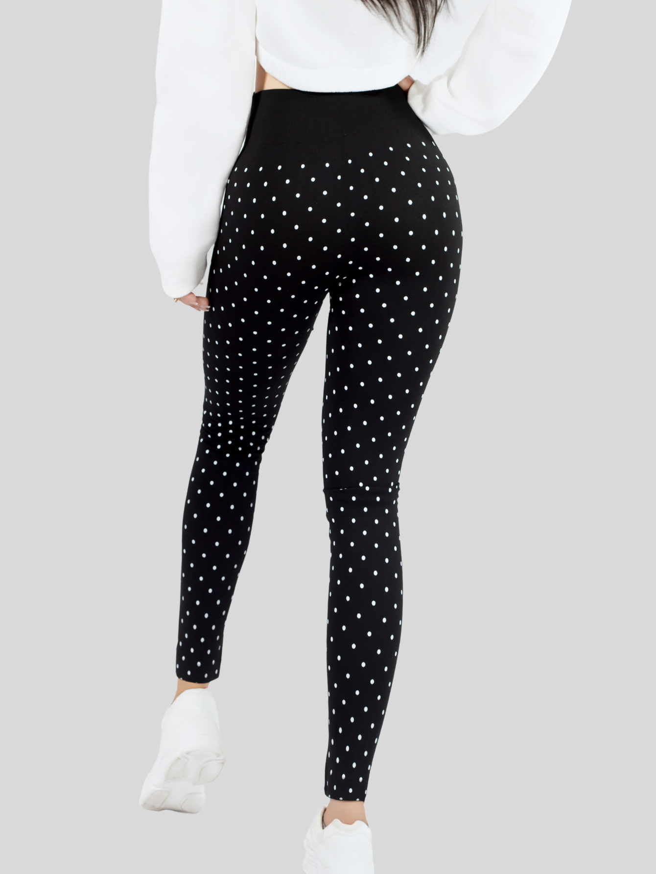 Foto 6 pulgar | Mallas Deportivas Leggins Gym Interior Térmico Lic-057 Negro Mujer Mallone
